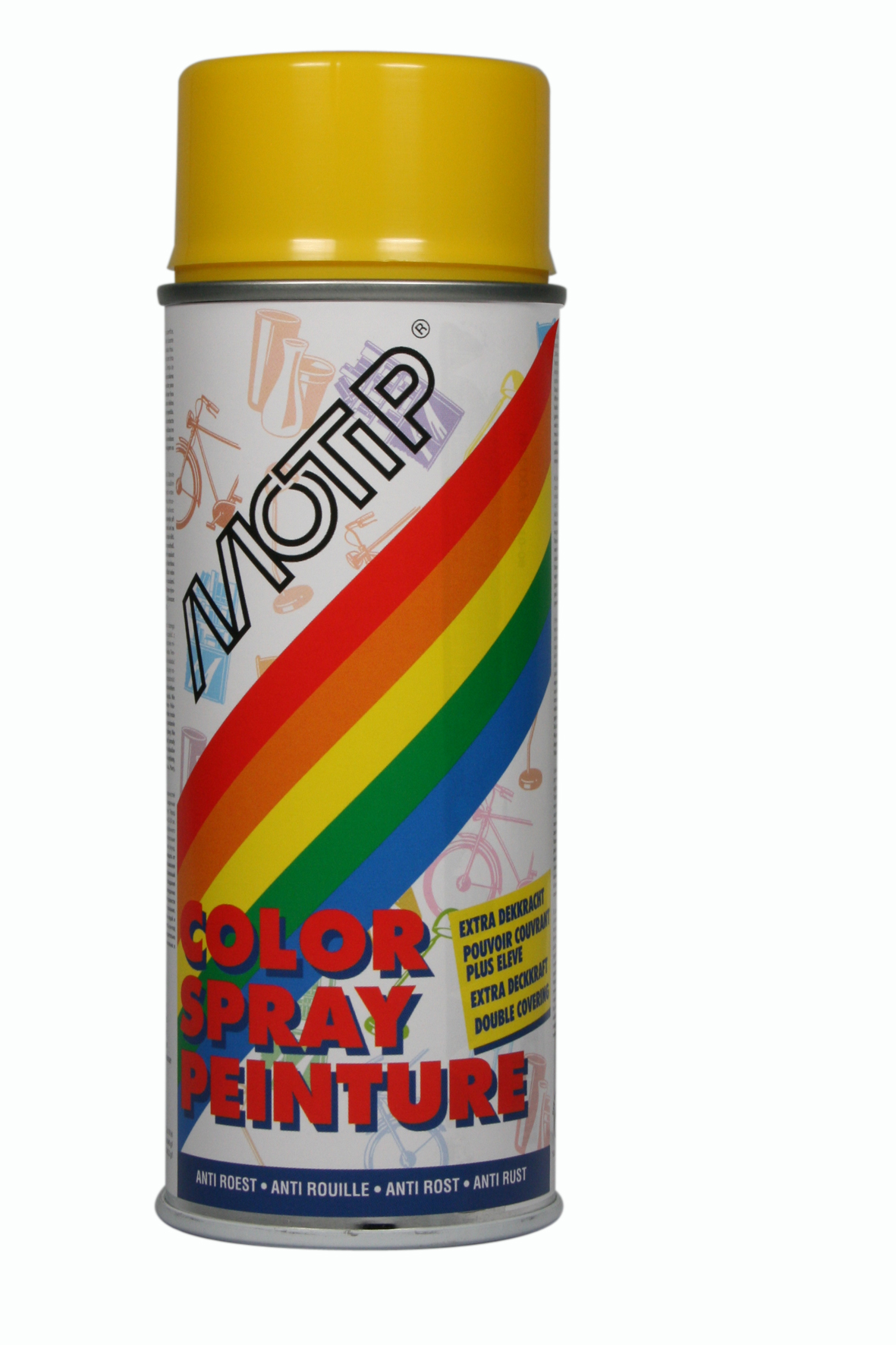 MOTIP COLOURSPRAY HOOGGLANS RAL 1004 GOUDGEEL