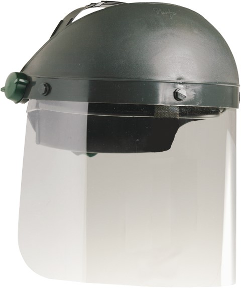 Gelaatsscherm Perfo-B, Kleur Blank, Lengte 18 Cm, (1St)