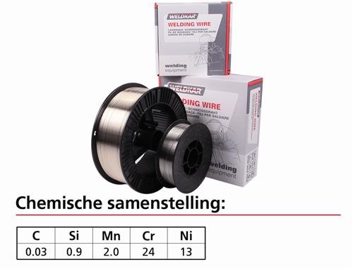 Lasdraad Rvs 309 Lsi Ø 0,8Mm 15Kg Incl Leg Toesl (1St)
