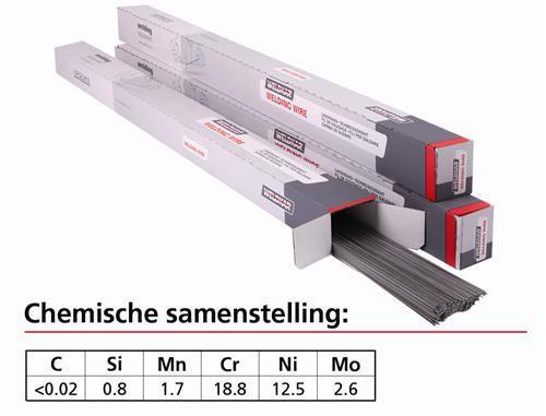 Lasstaaf Wk Rvs 316Lsi Ø 2,00 5Kg (1St)