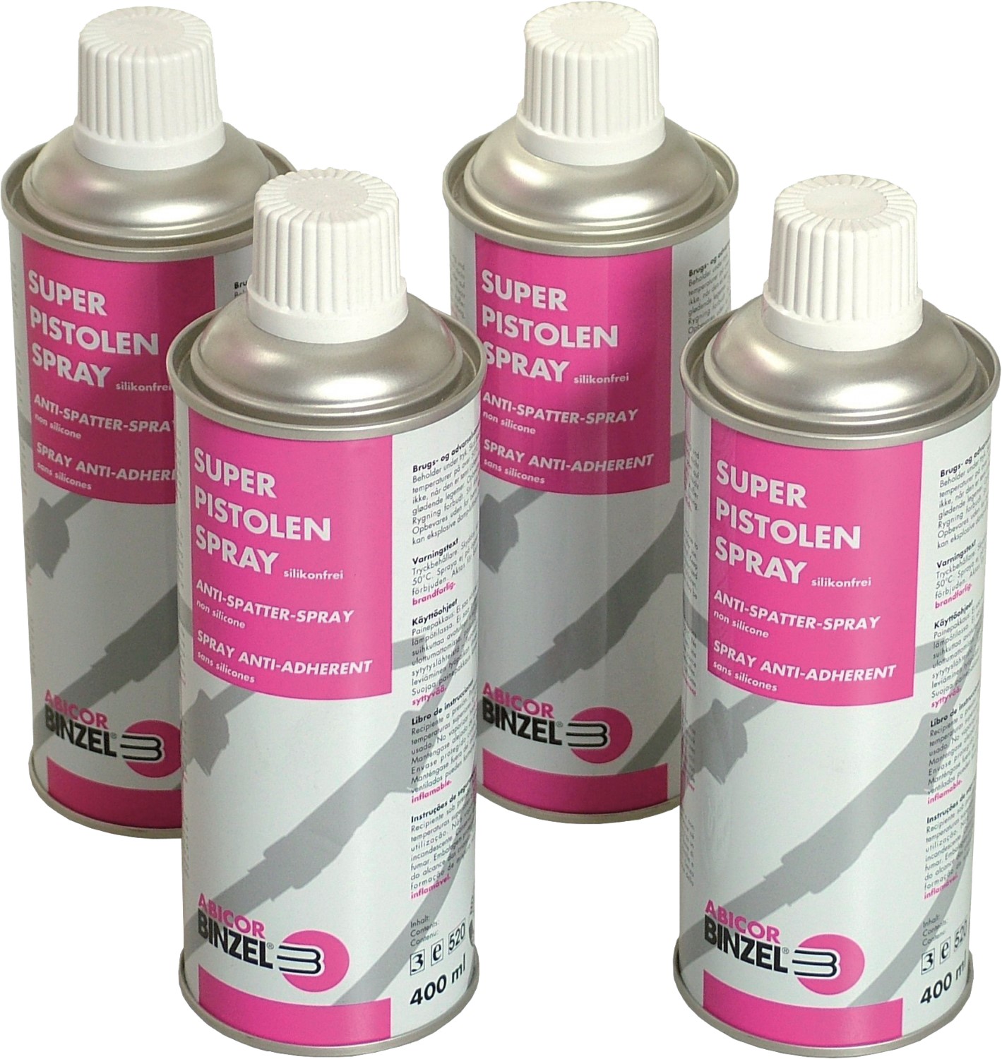 Binzel Anti Spatsspray 400ml (1.)