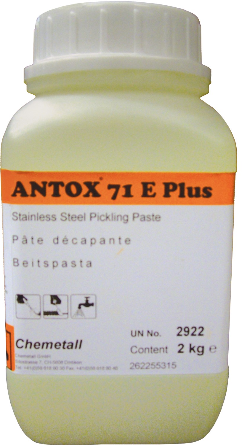 Antox 71 E-Plus Edelstahl Beiscro bedeutet 2 kg, 6 / ds (1.)