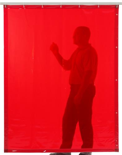 Lasgordijn H 220 X B 140Cm Oranje (1St)