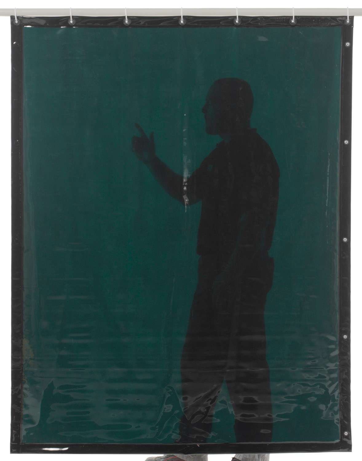 Lasgordijn H 180 X B 140Cm Groen6 (1St)