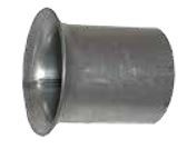 Uitlaat Reparatieflens Hol 61/65X80X64Mm (1St)
