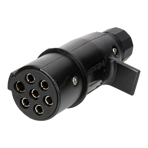 Stekker 24V I1185 7 Polig Europlug 6,3 Vlakstekker Aansluiting (1St)