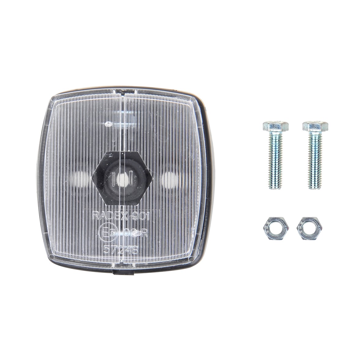 MARKERINGSLAMP WIT 66X62MM (1ST) - BULK 2