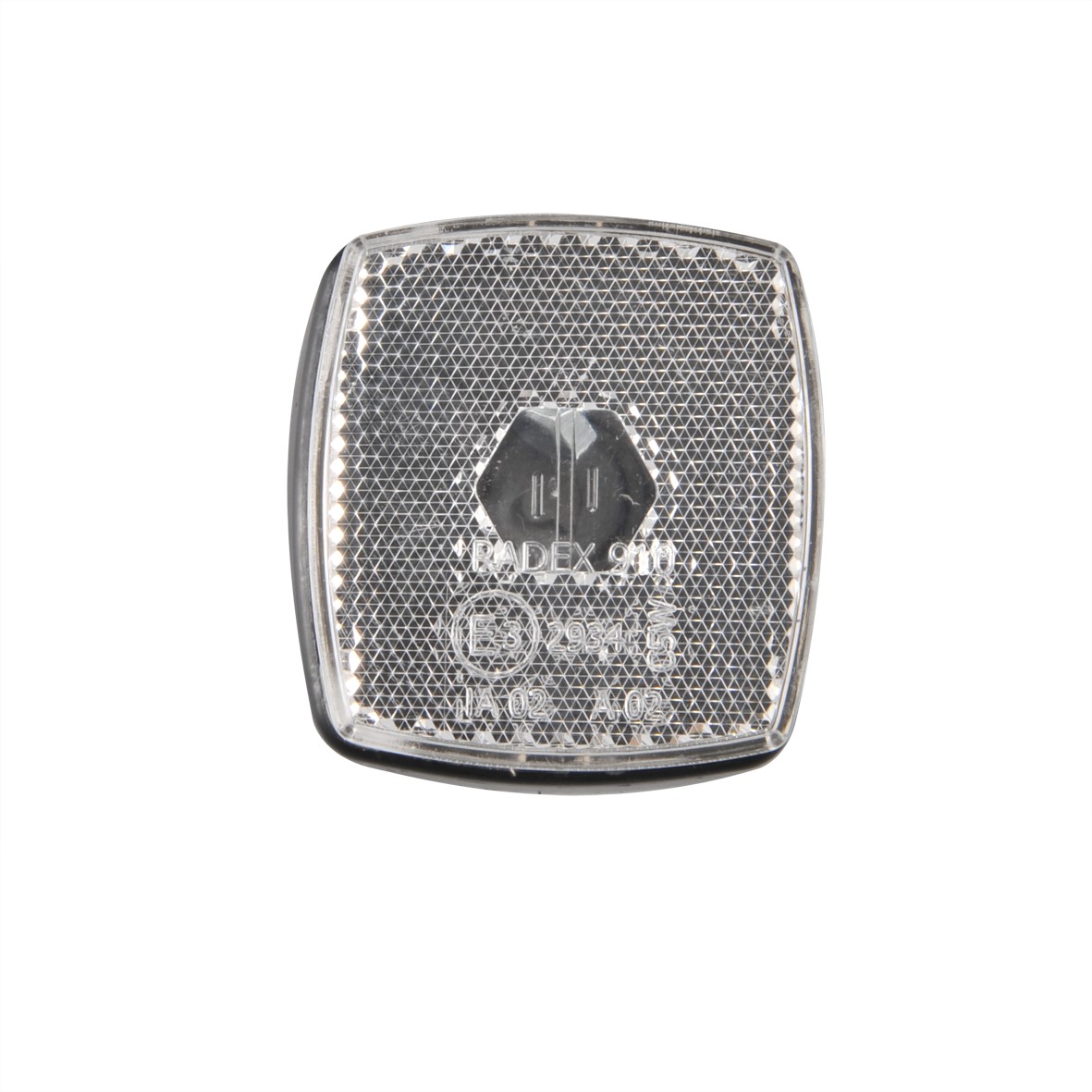 MARKERINGSLAMP WIT 66X62MM MET REFLECTOR (1ST) - BULK