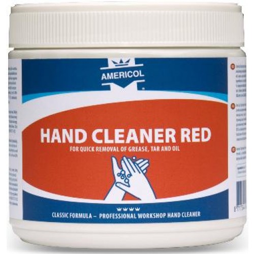 Americol Handzeep Rood Pot 600Ml (1St)