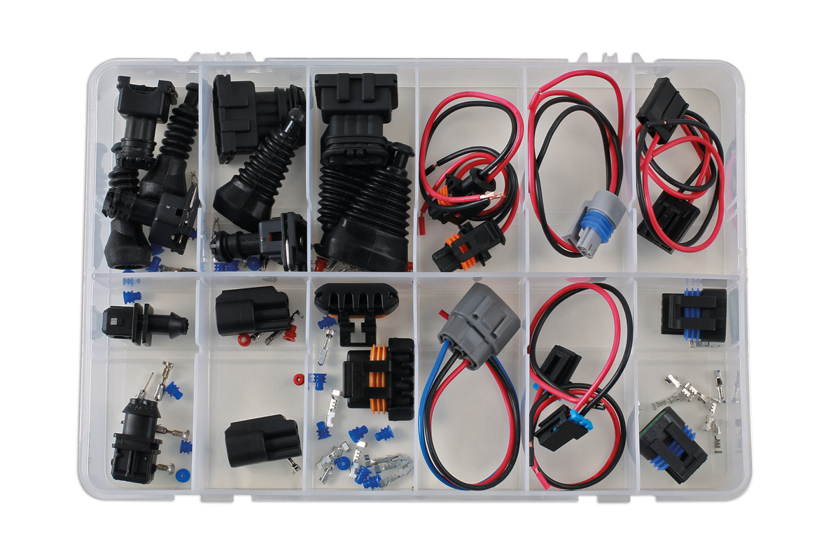 Sortiment an Stecker und Kabelbaum-Reparatur-Kit 21-teilig (1.)