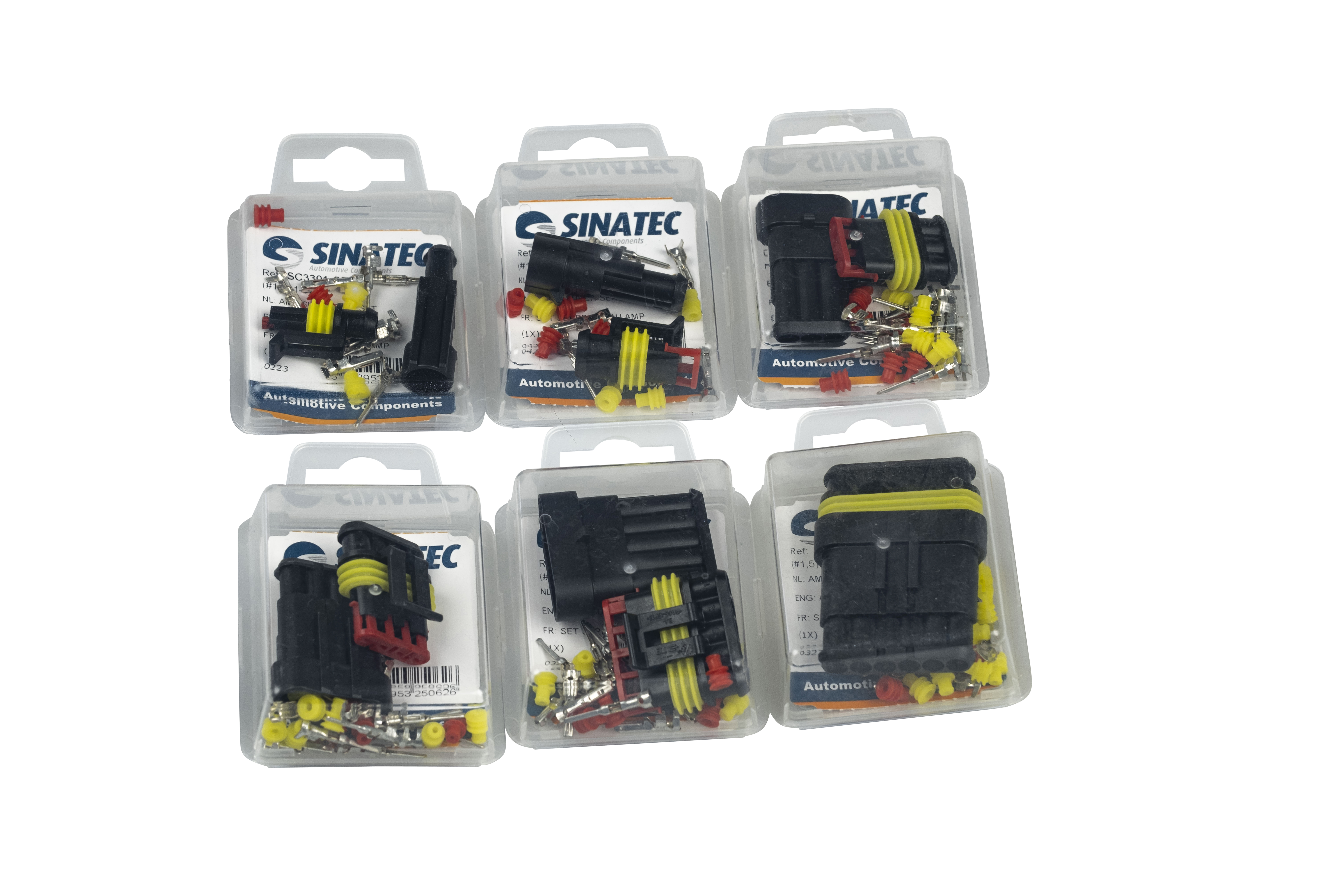 BUNDELACTIE AMP SUPERSEALSET CONNECTOREN (6-DELIG)