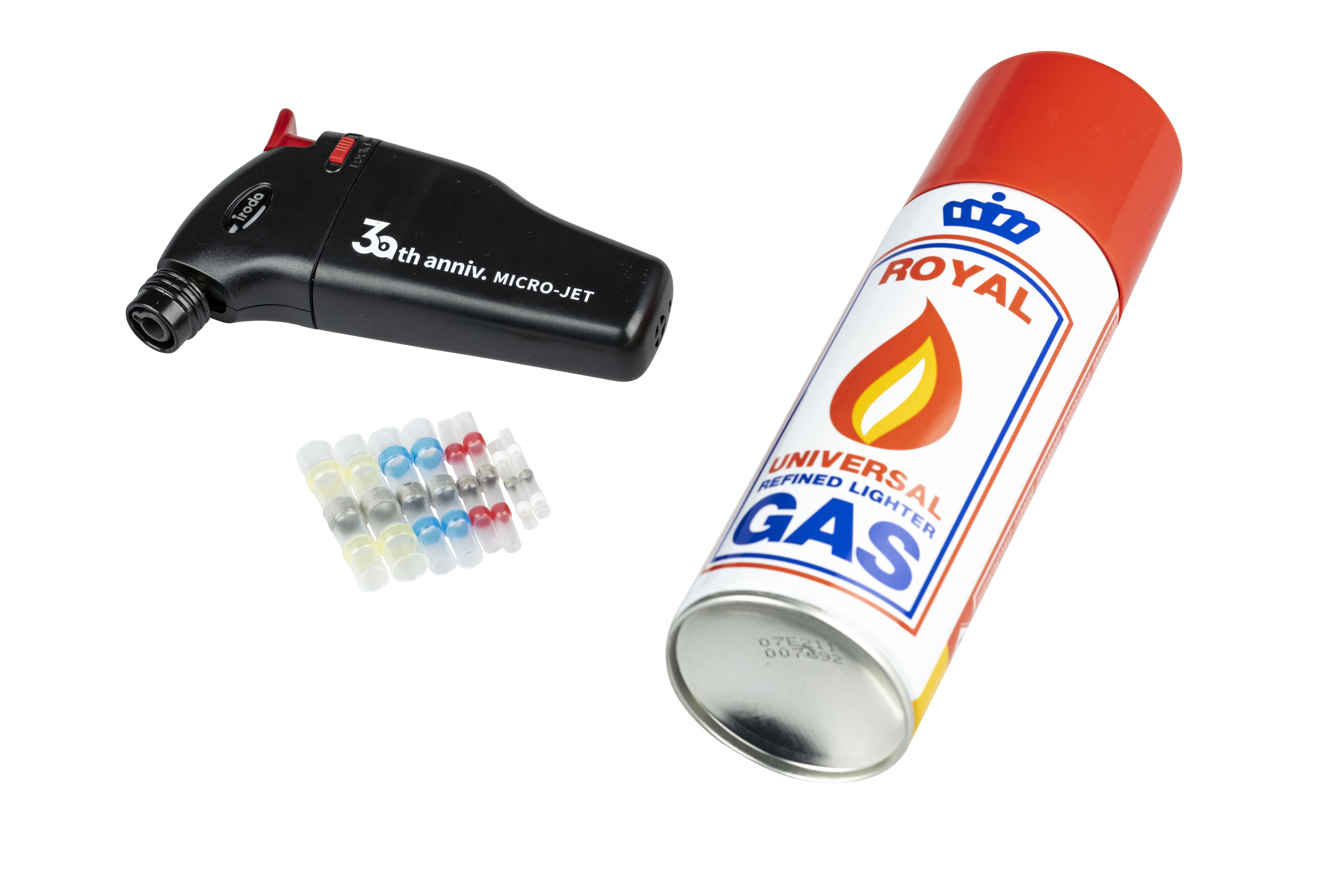 BUNDELACTIE SOLDEERVERBINDERS INCL. GASBRANDER + NAVULLING (6-DELIG)