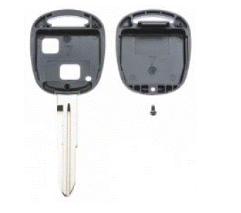 AUTOSLEUTEL LEGE BEHUIZING EXC 2 KNOPJES (1ST) 2