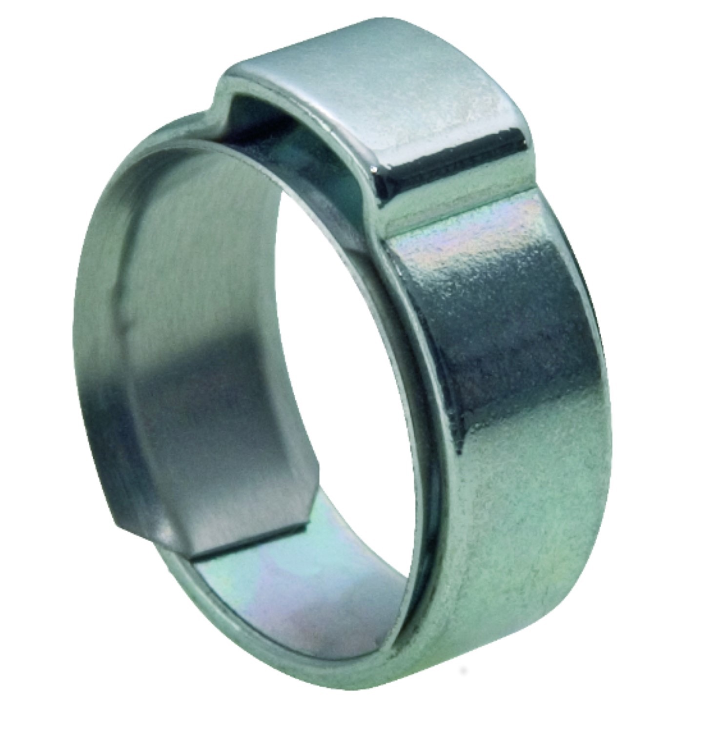EEN-OORKLEM RVS + RVS BINNENRING 14,0-16,3MM (5ST)
